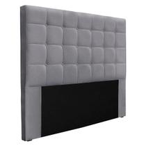 Cabeceira Estofada Polônia 195cm King Size Linho - Amarena Móveis