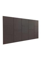 Cabeceira Estofada Queen 13 Blocos Não é Segredo Suede Animale Marrom Escuro 160x60 Cabeceira Estofada Queen 13 Blocos Não é Segredo Suede Animale Marrom Escuro 160x60