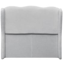 Cabeceira Estofada Queen 172cm para Cama Essenza Suede Off White