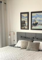 Cabeceira Estofada Queen 6 Blocos Não é Segredo Linho Cinza 160x60 Cabeceira Estofada Queen 6 Blocos Não é Segredo Linho Cinza 160x60