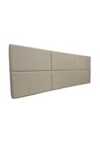 Cabeceira Estofada Queen 6 Blocos Não é Segredo Linho Cru Mesclado 160x60 Cabeceira Estofada Queen 6 Blocos Não é Segredo Linho Cru Mesclado 160x60