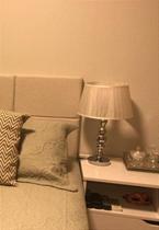 Cabeceira Estofada Queen 8 Blocos Não é Segredo Linho Cru Mesclado 160x60