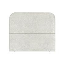 Cabeceira Estofada Queen Alana 160cm Boucle Cinza Claro Com Frame Cabeceira Estofada Queen Alana 160cm Boucle Cinza Claro Com Frame