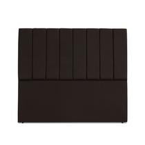 Cabeceira Estofada Queen Carla 160 cm Suede Marrom Cabeceira Estofada Queen Carla 160 cm Suede Marrom