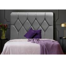 Cabeceira Estofada Solteiro 88CM Veludo Milena JSW