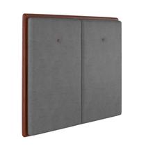 Cabeceira Estofada Solteiro 90 cm Coral Veludo