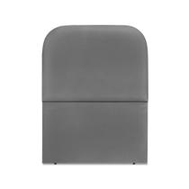 Cabeceira Estofada Solteiro Alana 90cm material sintético Cinza Cabeceira Estofada Solteiro Alana 90cm material sintético Cinza