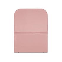 Cabeceira Estofada Solteiro Alana 90cm Suede Rosa