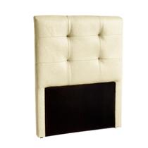 Cabeceira Estofada Solteiro Alice Nature Material Sintético Begetiza 88x136 Cabeceira Estofada Solteiro Alice Nature Material Sintético Begetiza 88x136