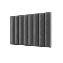 Cabeceira Estofada Suede Para Cama Box Solteiro 0,90 Sophia - Cinza - Lojas RPM Cabeceira Estofada Suede Para Cama Box Solteiro 0,90 Sophia - Cinza - Lojas RPM