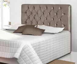 Cabeceira Estofado Quarto Turin Queen 160 cm