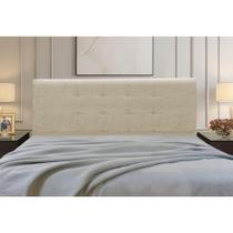 Cabeceira Estofados Casal King Quarto 1,95cm Betina Suede Bege Madelina Decor Cabeceira Estofados Casal King Quarto 1,95cm Betina Suede Bege Madelina Decor
