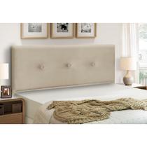 Cabeceira Estofados Casal Quarto 1,44cm Mariana Suede Bege Madelina Decor Cabeceira Estofados Casal Quarto 1,44cm Mariana Suede Bege Madelina Decor