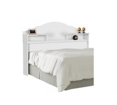 Cabeceira Evelyn Casal 1,40 Branco Carmolar Móveis Cabeceira Evelyn Casal 1,40 Branco Carmolar Móveis
