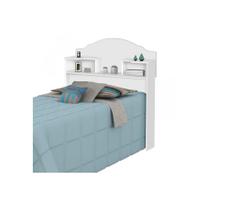 Cabeceira Evelyn Solteiro 0,90 Branco Carmolar Móveis Cabeceira Evelyn Solteiro 0,90 Branco Carmolar Móveis