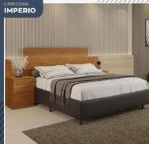 Cabeceira Extensiva Casal Queen Império Benetil Móveis - Cinamomo Cabeceira Extensiva Casal Queen Império Benetil Móveis - Cinamomo