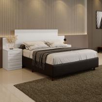 Cabeceira Extensível com 2 Mesas de Cabeceira Império Benetil