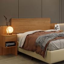 Cabeceira Extensível Verona com 2 Gavetas Cinamomo - Panorama Móveis Cabeceira Extensível Verona com 2 Gavetas Cinamomo - Panorama Móveis