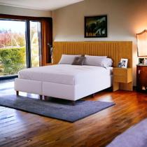 Cabeceira Flexível Flórida Naturale Ripado Carmolar