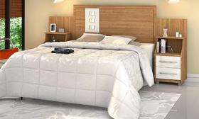 Cabeceira Flórida Casal Freijó/Off White - Vitamov