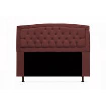 Cabeceira Geovana King 195 cm Suede Bordo Cabeceira Geovana King 195 cm Suede Bordo