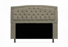 Cabeceira geovana king 195cm suede bege Cabeceira geovana king 195cm suede bege