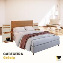 Cabeceira Grécia Durável em 100% MDF Camas de 90cm a 160cm Com Nichos