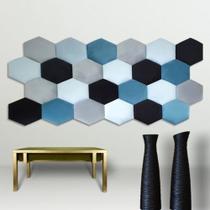 Cabeceira hexagonal adesiva