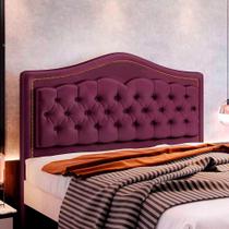 Cabeceira Holanda 1,60 2.0 - Veludo c/ Design Retro Speciale Home