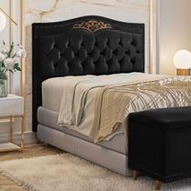 Cabeceira Holanda 1,60 para Cama Box Queen - Veludo