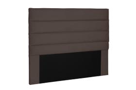 Cabeceira Horizontal 140cm Suede Cafe La Italiana Box
