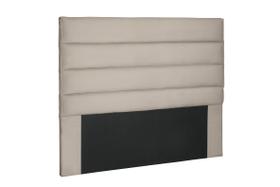 Cabeceira Horizontal 160cm Suede Bege La Italiana Box