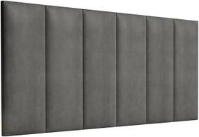 Cabeceira imperial lisa cama queem 1.60 cinza
