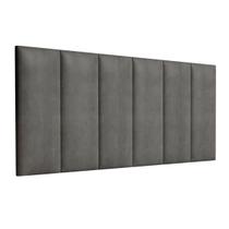 Cabeceira Imperial modular p/ cama box Casal 1,40 cm - Cinza Cabeceira Imperial modular p/ cama box Casal 1,40 cm - Cinza