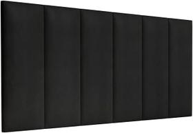 Cabeceira Imperial modular p/ cama box Casal 1,40 cm - Preto Cabeceira Imperial modular p/ cama box Casal 1,40 cm - Preto