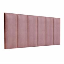 Cabeceira Imperial modular p/ cama box Casal 140 cm - Rosê