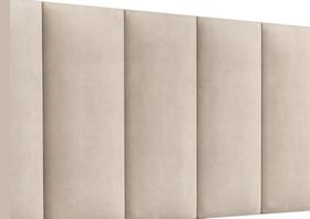 Cabeceira Imperial painéis verticais, Areia, Design Moderno, 1.60 Casal cama box Cabeceira Imperial painéis verticais, Areia, Design Moderno, 1.60 Casal cama box