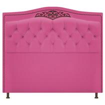 Cabeceira Imperio 140 cm Suede Pink