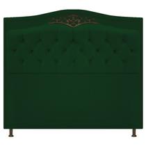 Cabeceira Imperio 160 cm Suede Verde