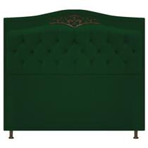 Cabeceira Imperio 160 cm Suede Verde