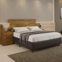 Cabeceira Império Rovere Rustico 6 Gavetas Benetil Móveis Cabeceira Império Rovere Rustico 6 Gavetas Benetil Móveis