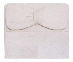Cabeceira Infantil Estofada Laço Rosa Quarto Menina Cor:Rosa Cabeceira Infantil Estofada Laço Rosa Quarto Menina Cor:Rosa