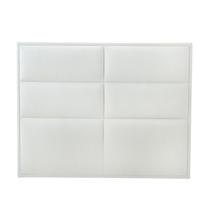 Cabeceira Inside Viena Casal 120 X 92cm Bouclê Off White