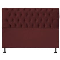 Cabeceira Jade 100Cm Para Cama Box Solteiro Suede Marsala