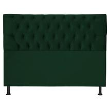 Cabeceira Jade 90Cm P/ Cama Box Solteiro Suede Verde Militar