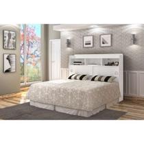Cabeceira Jéssica Queen Branco - Cambel