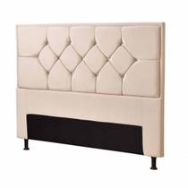 Cabeceira Js Mali Estofada 160 Cm Casal Marfim Cabeceira Js Mali Estofada 160 Cm Casal Marfim