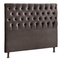 Cabeceira Js Móveis Cristal 140x60 Cm Chocolate Cabeceira Js Móveis Cristal 140x60 Cm Chocolate