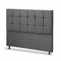 Cabeceira Js Móveis Sleep 140 Cm 170140 Chumbo Cabeceira Js Móveis Sleep 140 Cm 170140 Chumbo