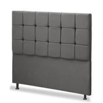 Cabeceira Js Móveis Sleep Para Cama Box 0,90m Chumbo
